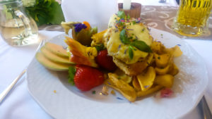 Abendessen im Hotel Zwergenschlösschen, Gera