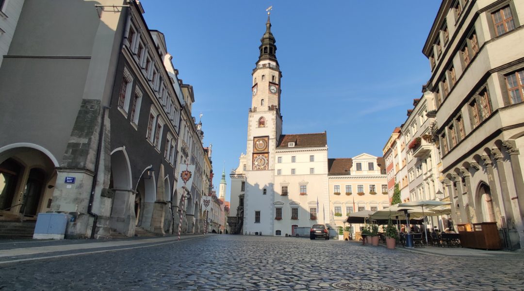 Untermarkt mit Görlitzer Rathaus