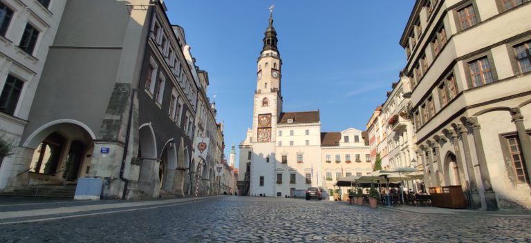 Untermarkt mit Görlitzer Rathaus