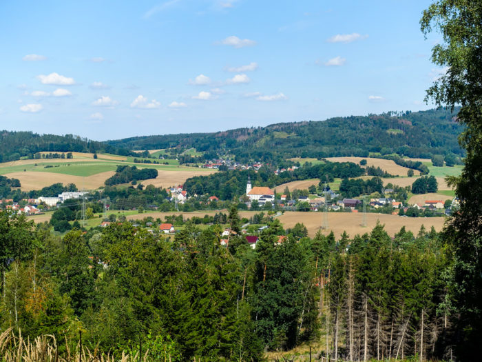 Blick auf Cunewalde