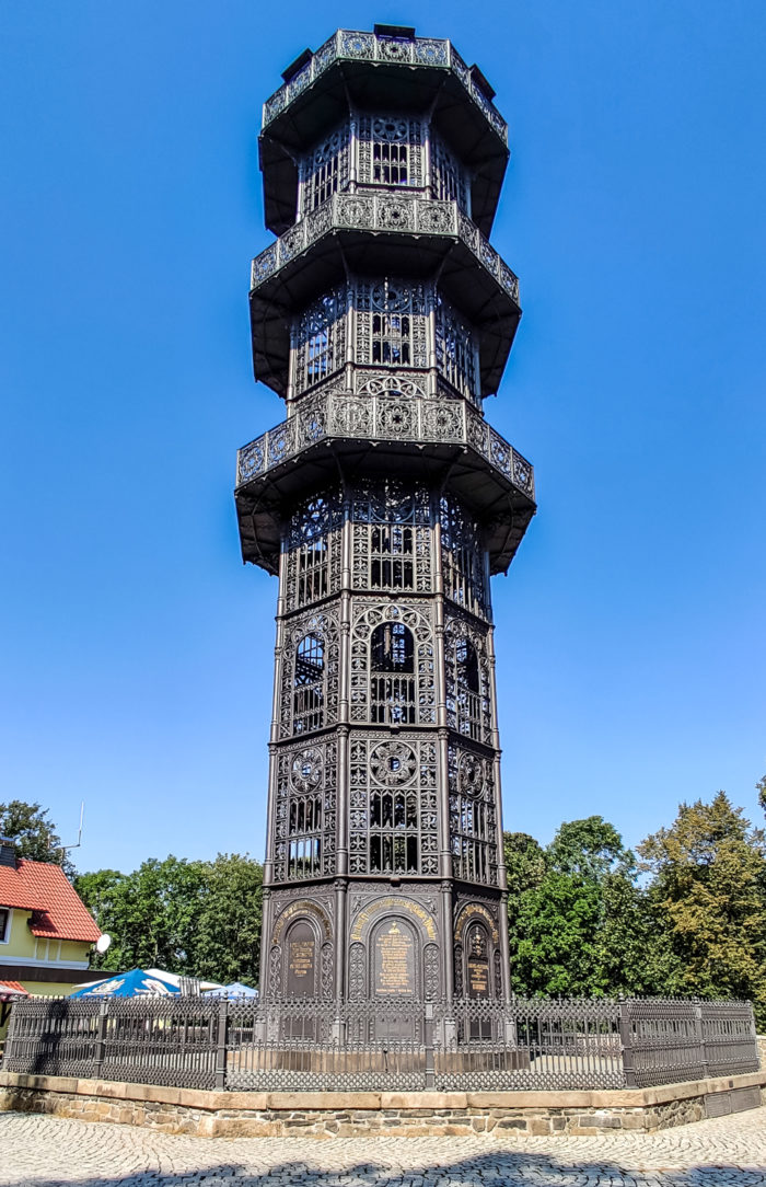 Gusseiserner Turm auf dem Löbauer Berg