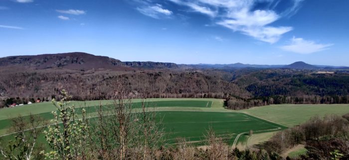 Aussicht auf dem Zirkelstein