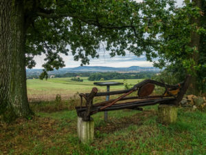 Nach dem Regen. Blick auf das Rotsteinmassiv