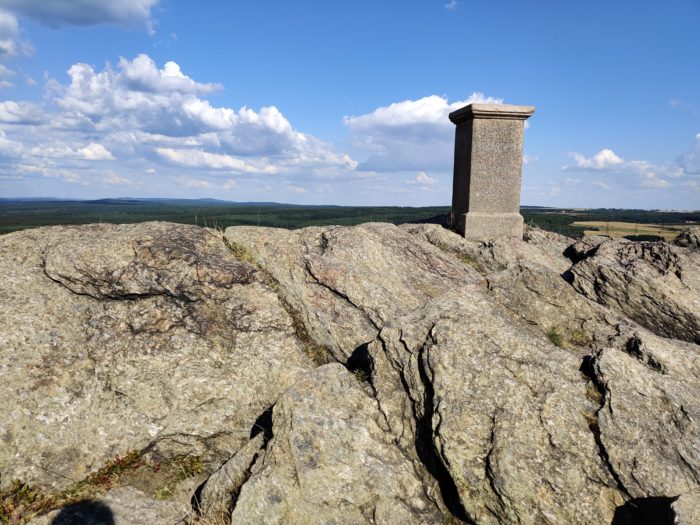 Triangulierungssäule auf dem Hirtstein